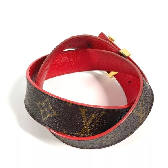 LOUIS VUITTON Monogram Ceinture-LV Initial 30MM Reversible Belt - Picture 5 of 14